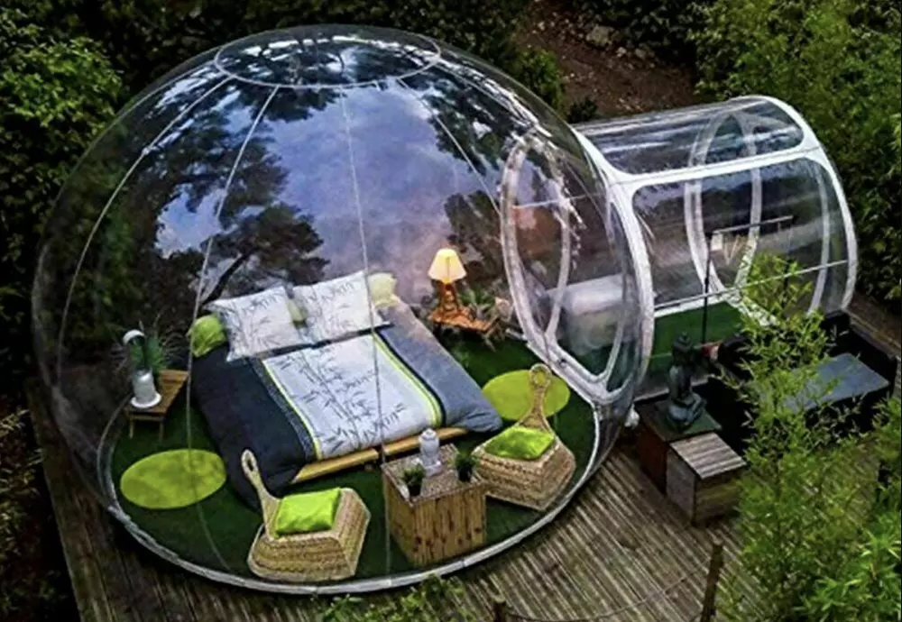 bubble winter tent