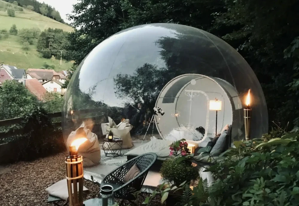 how do bubble tents work